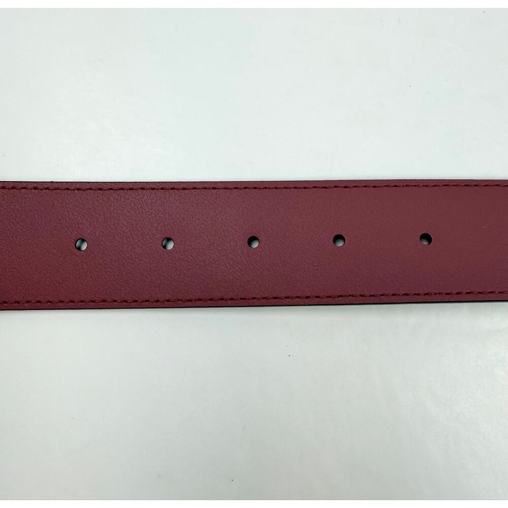 Size 115/46 - Gucci Floral Print Leather Belt - Picture 6 of 6